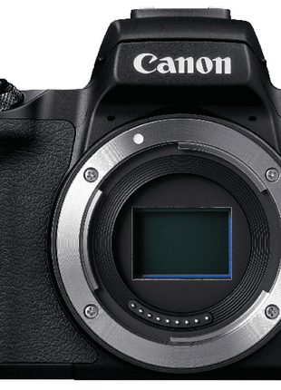 Cámara EVIL - Canon EOS M50 Mark II 15-45, Con objetivo EF-M 15-45 mm IS STM, 24.1 MP, 4K, Montura EF-M, Negro