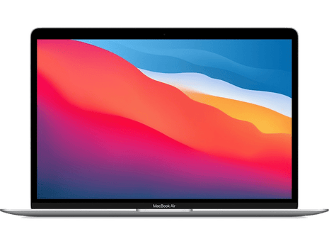 MacBook Air Apple MGN93Y/A, 13.3" Retina, Apple Silicon M1, 8 GB, 256 GB SSD, MacOS, Plata