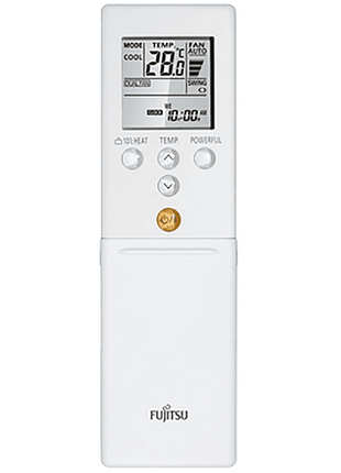 Aire acondicionado - Fujitsu ASY25UI-KMCC, Split 1x1, 2150 fg/h, 2752 kcal/h, Inverter, Bomba de calor, Blanco