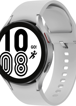 Smartwatch - Samsung Watch 4 LTE, 44 mm, 1.4", 4G LTE, Exynos W920, 16 GB, 350 mAh, IP68, Silver