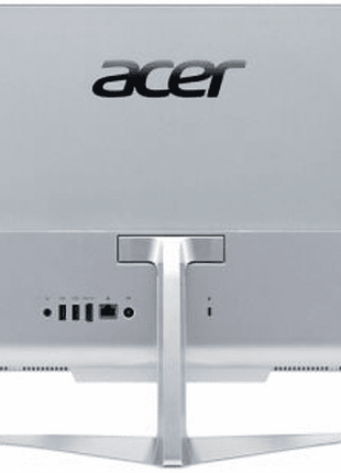 All in one - Acer Aspire C24-963, 23.8" Full-HD, Intel® Core™ i3-1005G1, 8 GB, 256 GB SSD, Windows 10, Plata