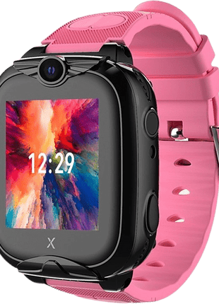 Smartwatch - Xplora XGO2, Para niños, 1.4", 0.3 MP, 3 días, 4G, Llamadas, Mensajes, Android, IP67, Rosa