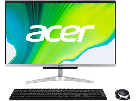 All in one - Acer C24-420, 23.8" Full HD, AMD Ryzen™ 3 3250U, 16GB RAM, 512GB SSD, AMD Radeon™ Graphics, Sin sistema operativo, Negro