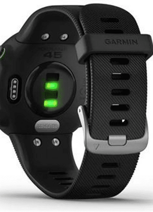 Sports watch - Garmin Forerunner 45, Black, GPS, Connect IQ, Calorie control, Size L