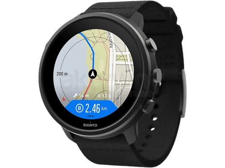 Smartwatch - Suunto 7, Wear OS, 1.39", Up to 40 days, Wi-Fi, NFC, Bluetooth, Water Resistance, GPS, Black