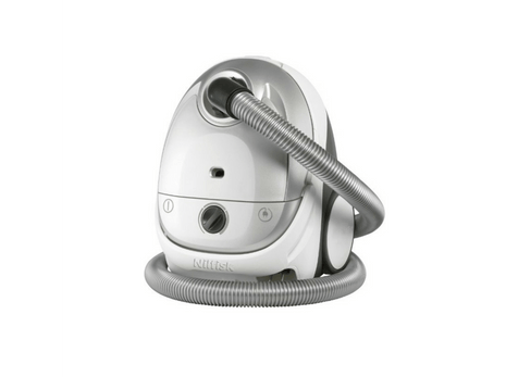Bagged vacuum cleaner - Nilfisk ONE LGRPC13P05A-HFN, 750 W, 3L, EPA 13, Silver and white