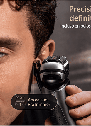 Afeitadora - Braun Series 9 PRO+ 9565cc, Centro SmartCare, ProTrimmer integrada, En Seco Y En Mojado