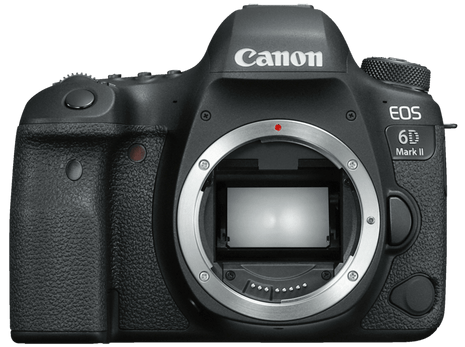 Cámara - Réflex Canon EOS 6D Mark II Body, 26.2 MP, Full HD, 4K en Time-lapse, Negro