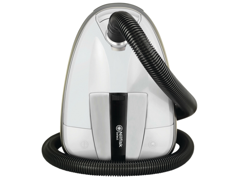 Bagged vacuum cleaner - Nilfisk Select WCL13P08A1, Power 650W, 2.7l, HEPA 13 filter, Class A+, White