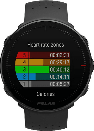 Sports watch - Polar Vantage M, Black, 1.2'', GPS, GLONASS, Heart rate, WR30, M/L