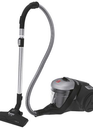 Bagless vacuum cleaner - Hoover HP320PET 011, 850 W, 2 l, Washable filter, Cyclonic technology, 75 dB, Black