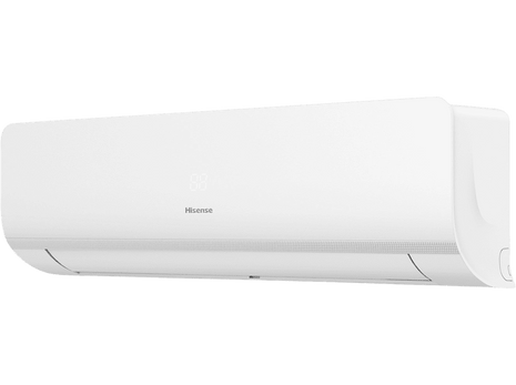 Aire acondicionado - Hisense KC35YR03G, 3400 W, Función calor, Inverter, Pantalla LED, Control remoto, Blanco