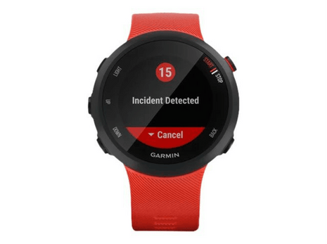 Sports watch - Garmin Forerunner 45, Red, GPS, Connect IQ, Calorie control, Size L