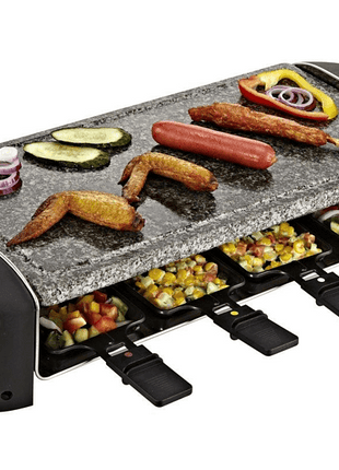 Parrilla Princess Stone Grill Party – Raclette para 4 personas