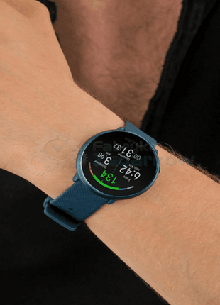 Reloj deportivo - Polar Ignite 2, 130 - 185 mm, Bluetooth™, Resistente al agua, FitSpark™, GPS, Azul