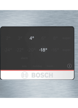 Frigorífico combi - Bosch KGB86XIEP, No Frost, 631 l, Acero inoxidable