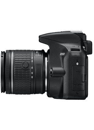 Cámara réflex - Nikon D3500, 24.2MP, Full HD + 18-55mm f/3.5-5.6G VR + 70-300mm f/4.5-6.3G VR