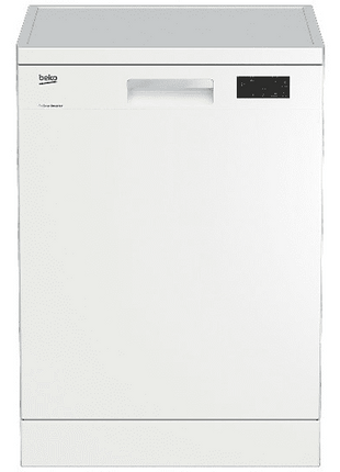 Lavavajillas - Beko DFN16420W, 11 l, 14 Servicios, 6 programas, 59.8 cm, Libre instalación, Blanco