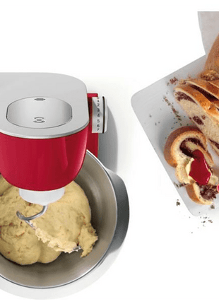 Kitchen robot - Bosch MUM58720, 1000W power, multiple accessories, red