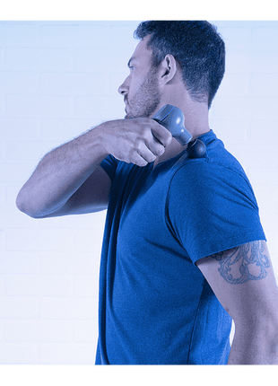 Masajeador - Flexir Recovery Go, Para los músculos, 3 velocidades, Portátil, Gris