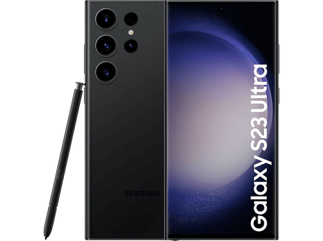 Móvil - Samsung Galaxy S23 Ultra 5G, Phantom Black, 512GB, 12GB RAM, 6.8" QHD+, Qualcomm Snapdragon 8, Gen 2 Octa-Core, 5000mAh, Android 13