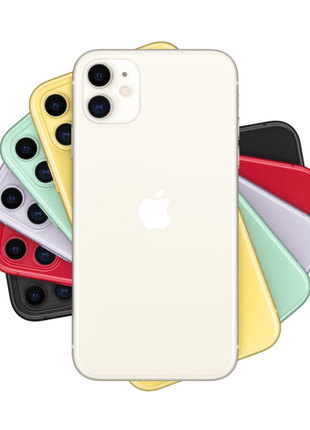 Apple iPhone 11, Blanco, 128 GB, 6.1" Liquid Retina HD, Chip A13 Bionic, iOS