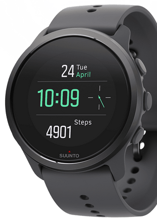 Reloj deportivo - Suunto 5 Peak, Dark Heather, 130-210 mm, 1.1", Bluetooth, Seguimiento de actividad, Sumergible 30 m