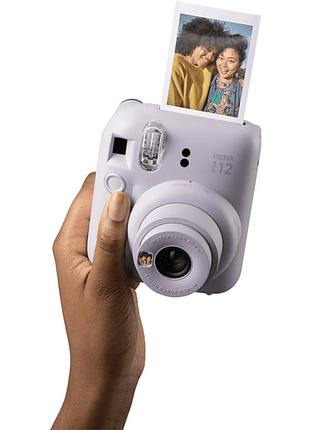 Cámara instantánea - Fujifilm Instax Mini 12, 62× 46 mm, Flash, Lila