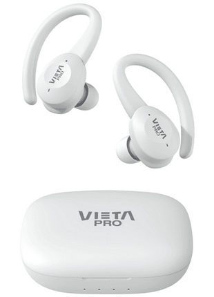 Auriculares True Wireless - Vieta VHP-TW49WH, Blanco + Estuche de carga + Pulsera de actividad Join Band 007