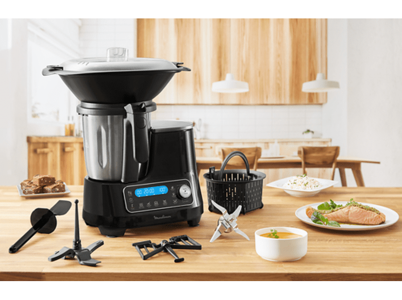 Robot de cocina - Moulinex ClickChef HF4SPR30, 5 programas, 32 funcion –  Join Banana