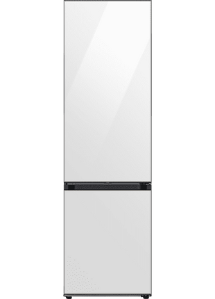 Frigorífico combi - Samsung BESPOKE RB38A7B5C12/EF, 390 l, 208 cm, No Frost, All Around Cooling, Clean White