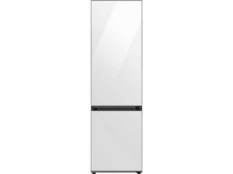Frigorífico combi - Samsung BESPOKE RB38A7B5C12/EF, 390 l, 208 cm, No Frost, All Around Cooling, Clean White