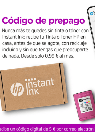 Impresora Multifunción HP OfficeJet Pro 9022e, WiFi, USB, Fax, color, 6 meses Instant Ink con HP+, doble cara