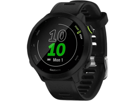 Sports watch - Garmin Forerunner 55, 1.04", MIP, 14 days, GPS, Heart rate, 5 ATM, Black
