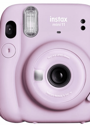 Cámara instantánea - Fujifilm Instax Mini 11, 62 x 46 mm, Flash, Lila