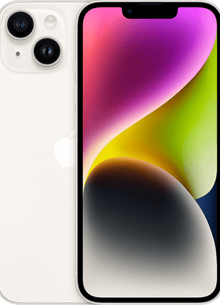 Apple iPhone 14, Blanco estrella, 256 GB, 5G, 6.1" OLED Super Retina XDR, Chip A15 Bionic, iOS