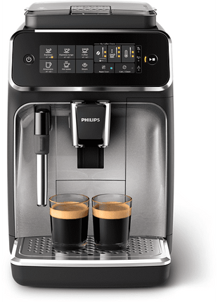 Cafetera superautomática - Philips 3200 EP3226/40, 15 bar, 1500 W, depósito 1.8 litros, Negro