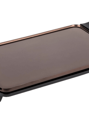 Plancha de asar - Jata JEGR0550, 2500 W, Antiadherente, Aluminio y terrastone, 55 cm, Negro