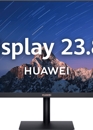 Monitor - Huawei Display 23.8" 75Hz, Full View 1080p, 5 ms, Inclinable, 1000:1, 250 cd/m², VGA, HDMI, ‎Negro