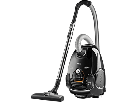 Bagged vacuum cleaner - AEG VX7-2-EB-P, 650 W, 3.5 l, 70 dB, Black