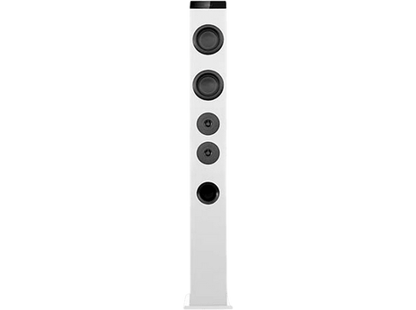 Torre de sonido - Avenzo AV-ST4001W, Bluetooth, 80W, Control remoto, Radio FM, Blanco