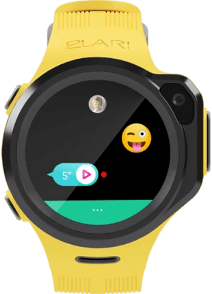 Smartwatch - Elari KidPhone 4GR, Para niños, 1.3", 48 horas, 2G, Bluetooth, IP67, Wi-Fi, GPS, Amarillo