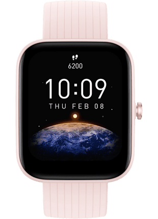 Smartwatch - Amazfit Bip 3, 20 mm, 1.69" TFT, BT 5.0, iOS y Android, 5ATM, 280 mAh, Autonomía 14 días, Rosa