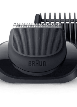Accesorio afeitadora - Braun EasyClick, Para Series 5, 6 y 7, Cabezal, 5 Longitudes, Negro