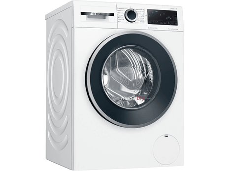 Lavadora secadora - Bosch WNG25400ES, 10 kg/6 kg, 1400 rpm, Motor EcoSilence, AntiManchas, Blanco