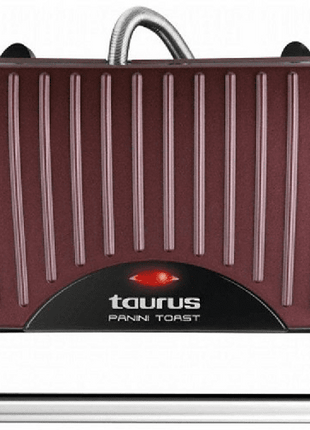 Grill - Taurus 968.399 TOASTandCO Potencia 700W, Material antiadherente, Plancha superior