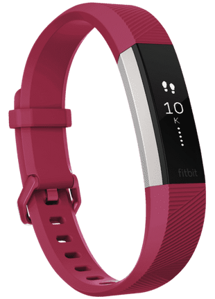 Activity bracelet - Fitbit Alta HR, Fuchsia, Size L, Heart rate monitor, Touch screen, Alerts