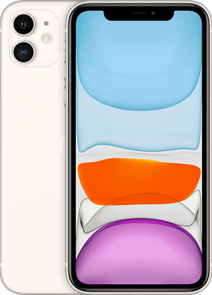 Apple iPhone 11, Blanco, 64 GB, 6.1" Liquid Retina HD, Chip A13 Bionic, iOS