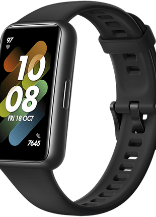 Smartwatch - Huawei Band 7, AMOLED, 16 mm, Carbon Fibre Reinforced Polymer (CFRP), Bluetooth, Autonomía 14 días, Negro