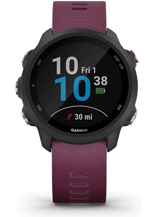Sportwatch - Garmin Forerunner 245, Cereza, 42mm, 1.2", Bluetooth, Frecuencia cardíaca, LCD, 168h